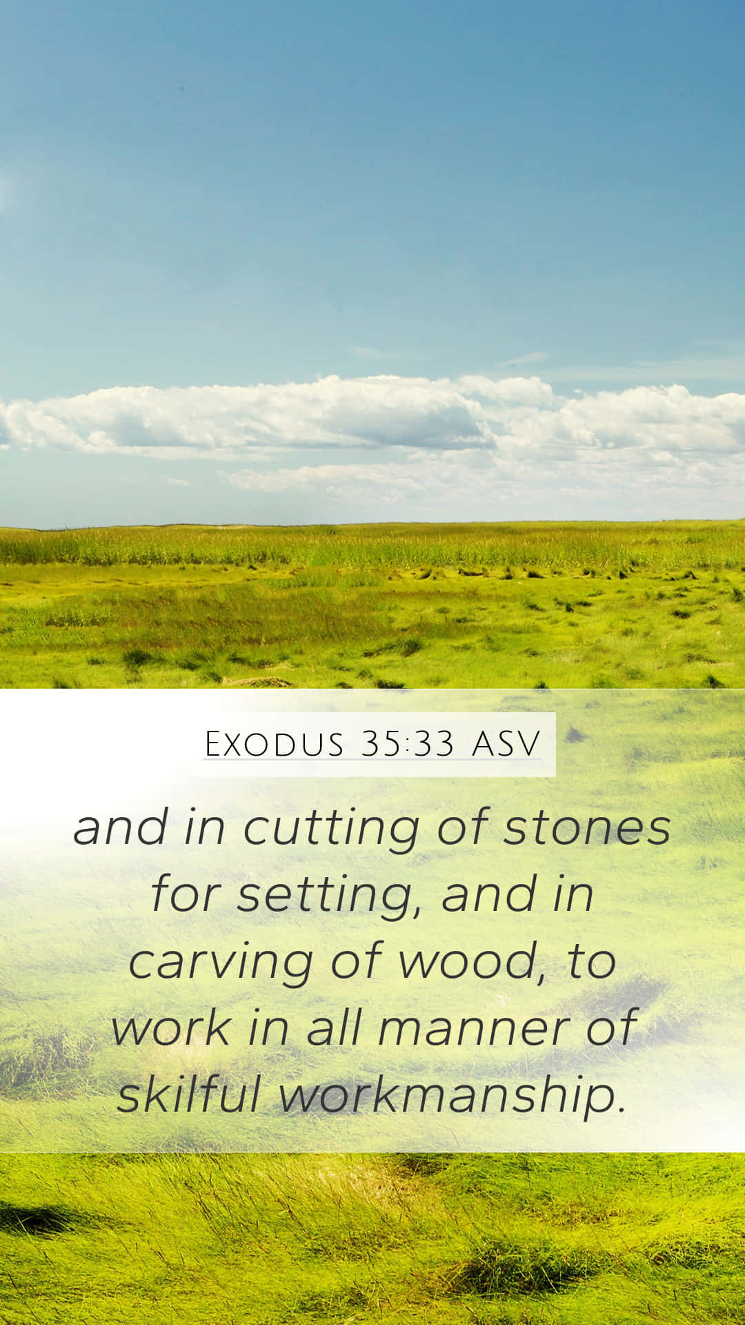 Download Cutting Stones And Carving Of Woods Bible Verse Wallpaper