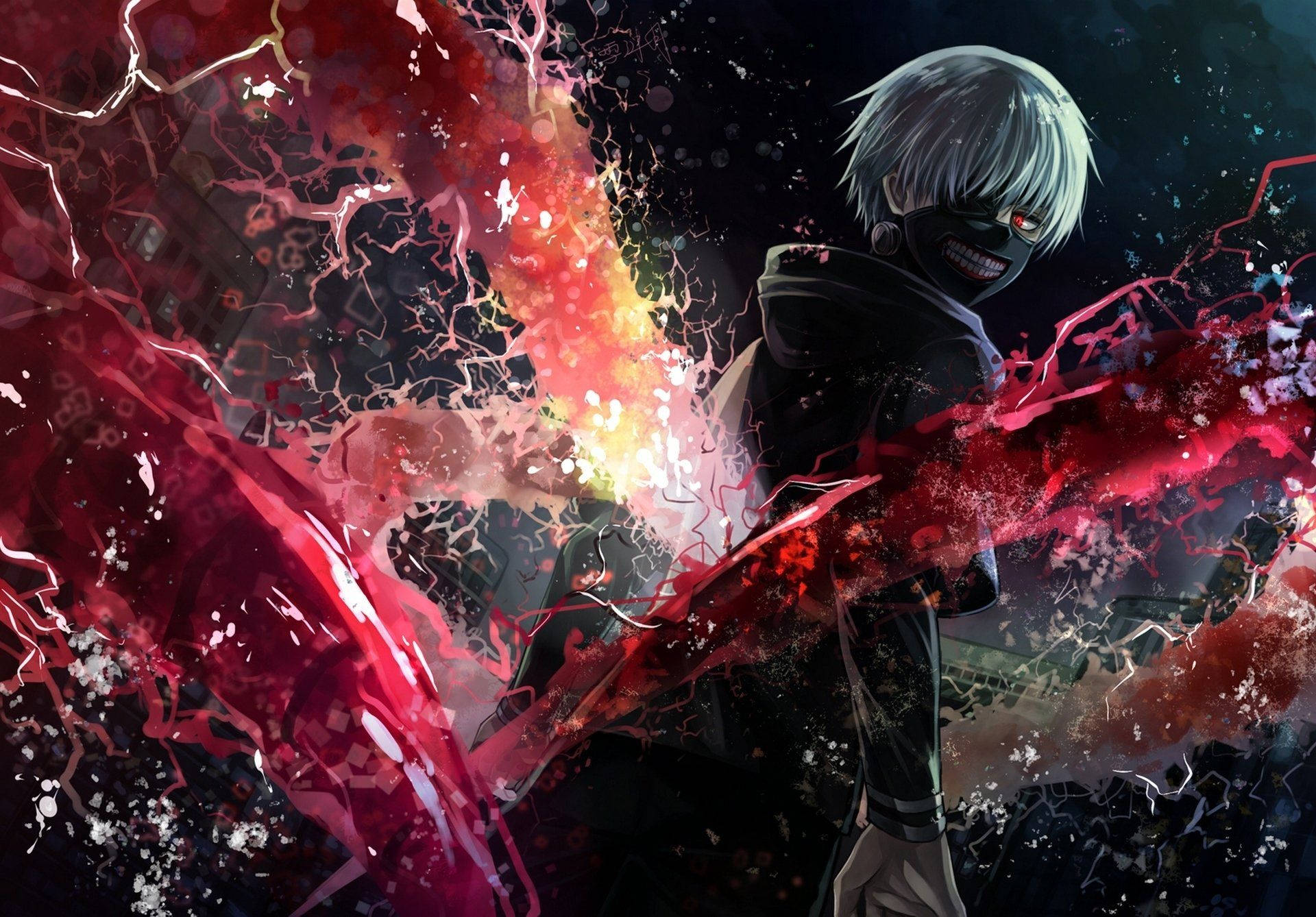 D' Famous Ken Of Tokyo Ghoul Background
