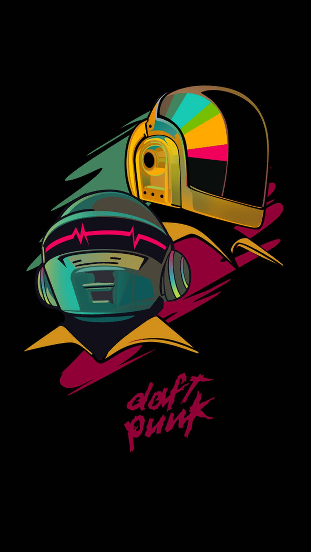 Daft Punk Starboy Art Background