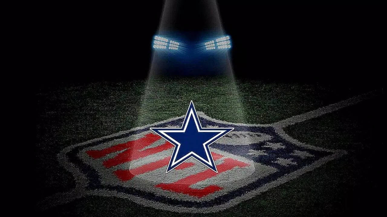 Dallas Cowboys And Nfl Logo Background
