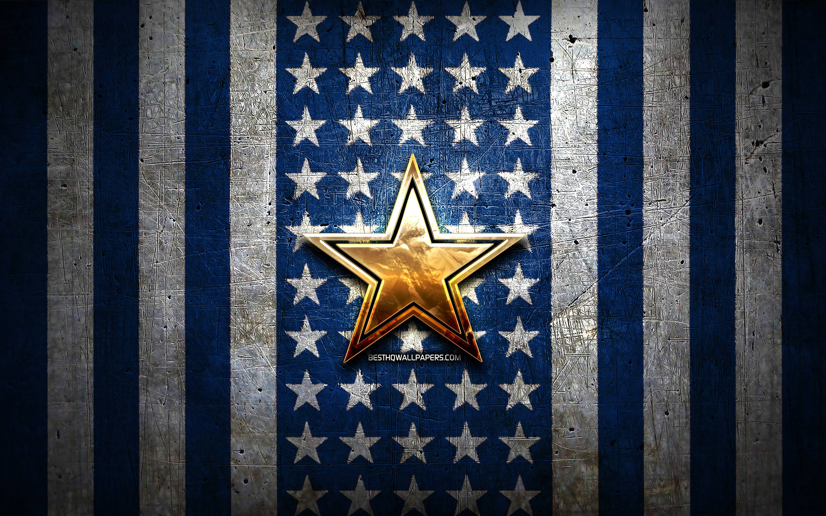 Dallas Cowboys Stars And Stripes Background