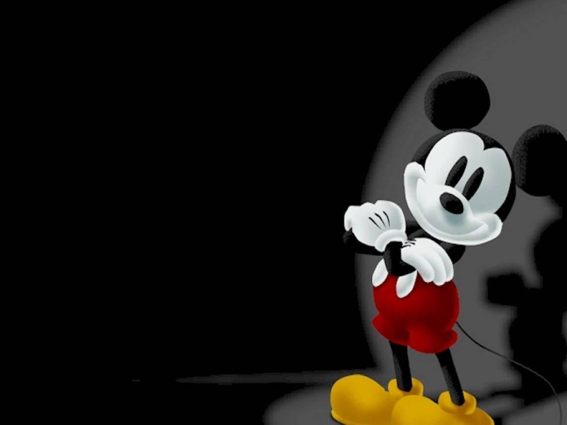 Dark Cover Mickey Mouse Background