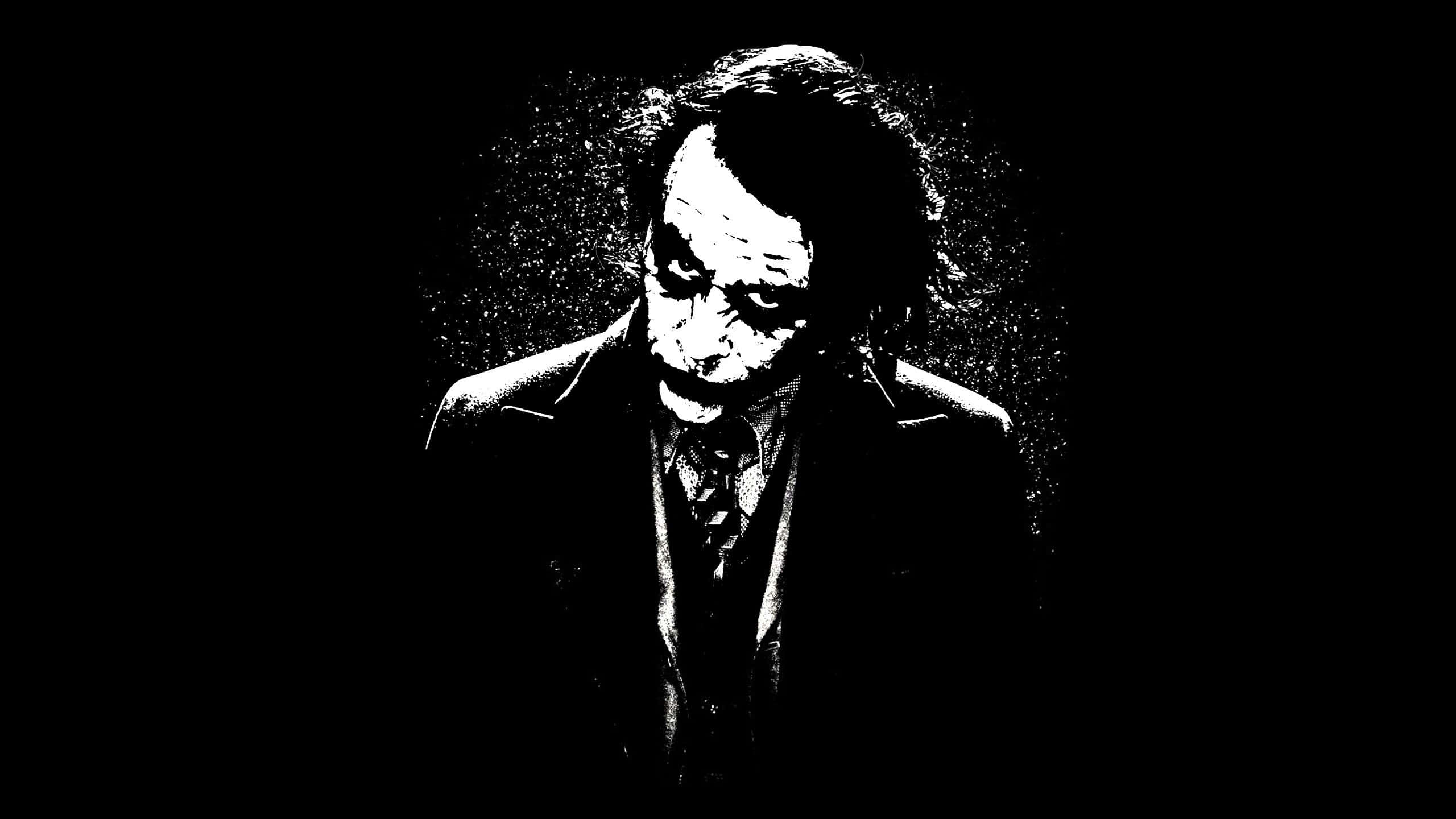 Download Dark Joker 2560 X 1440 Wallpaper Wallpaper | Wallpapers.com