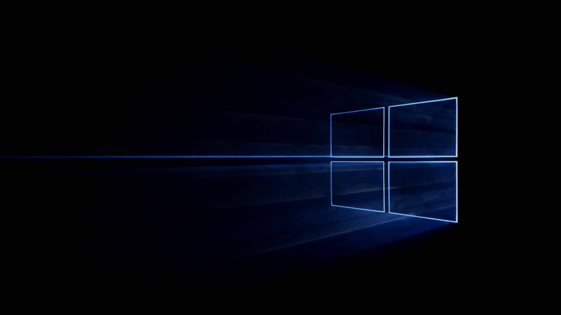 Dark Microsoft Windows Logo Background