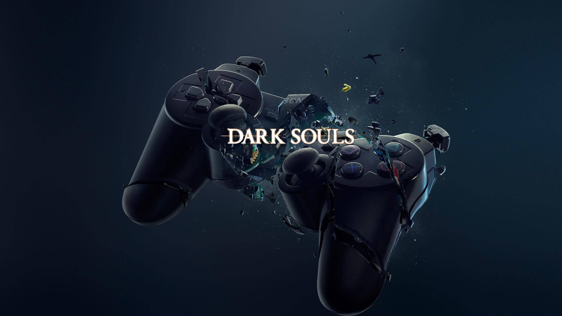 Dark Souls Broken Controller Background