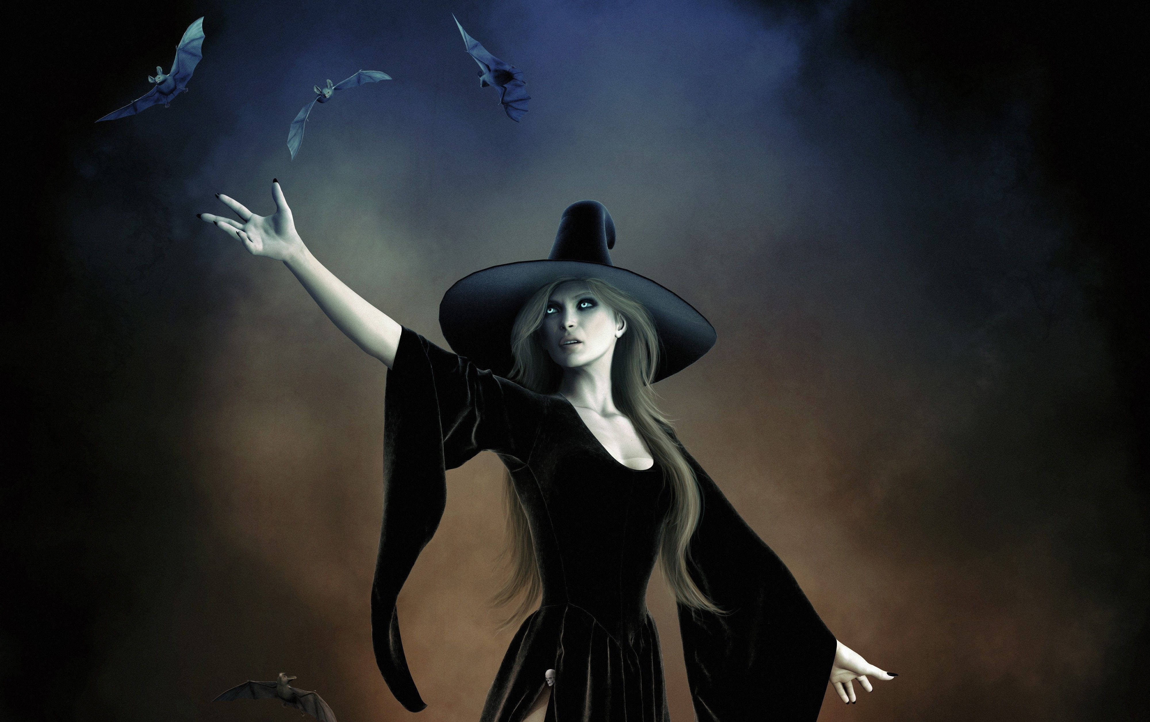 Dark Witch Full Hd 4k Background