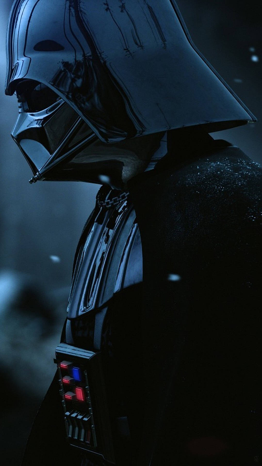 Darth Vader Side Profile Background