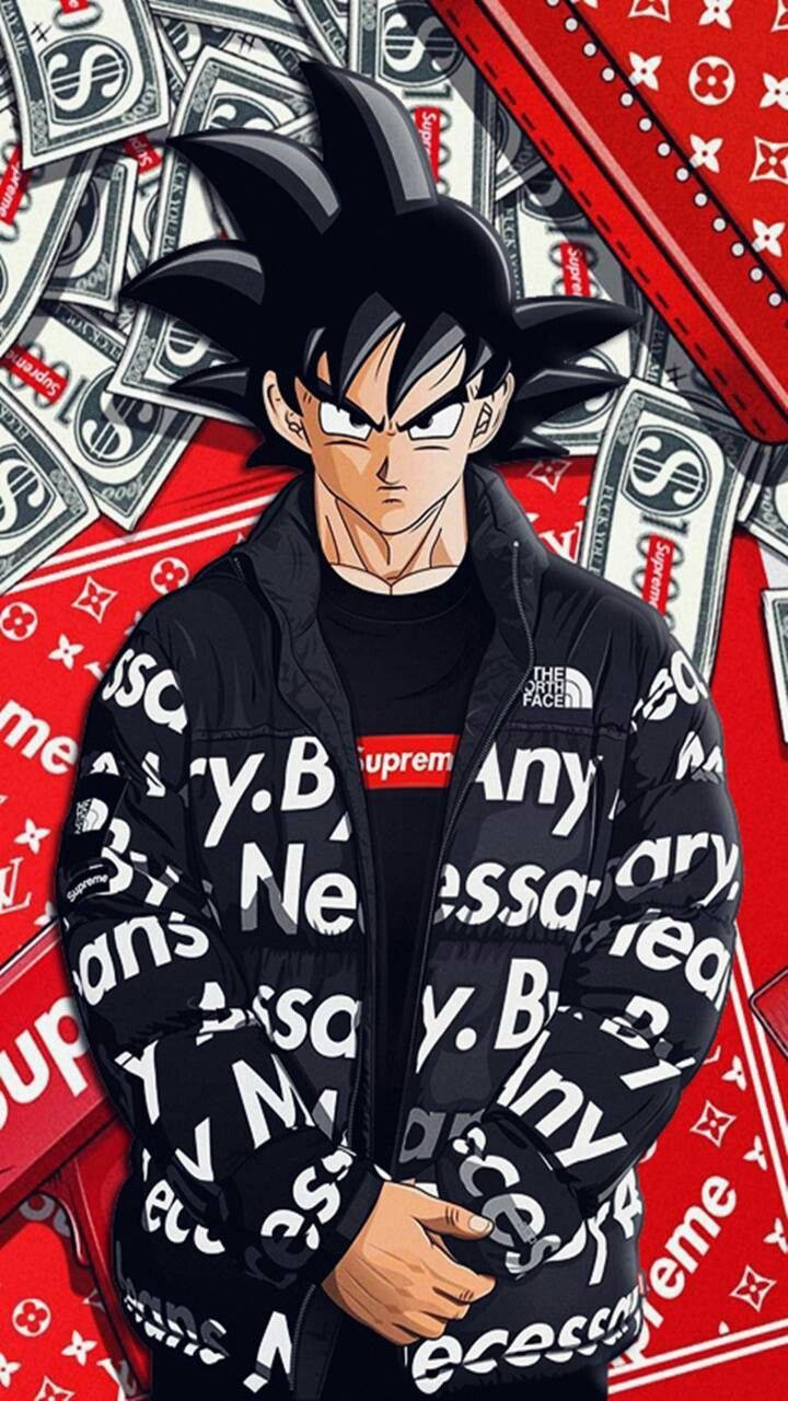 Dbz Son Goku Supreme Brand Background