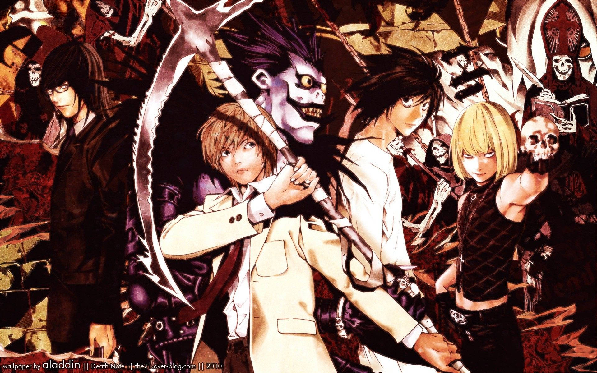 Death Note Characters Background