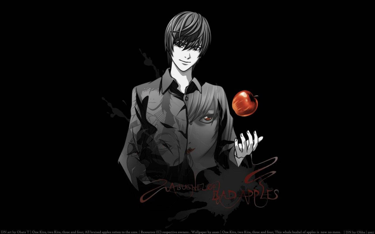 Death Note Light Yagami Background