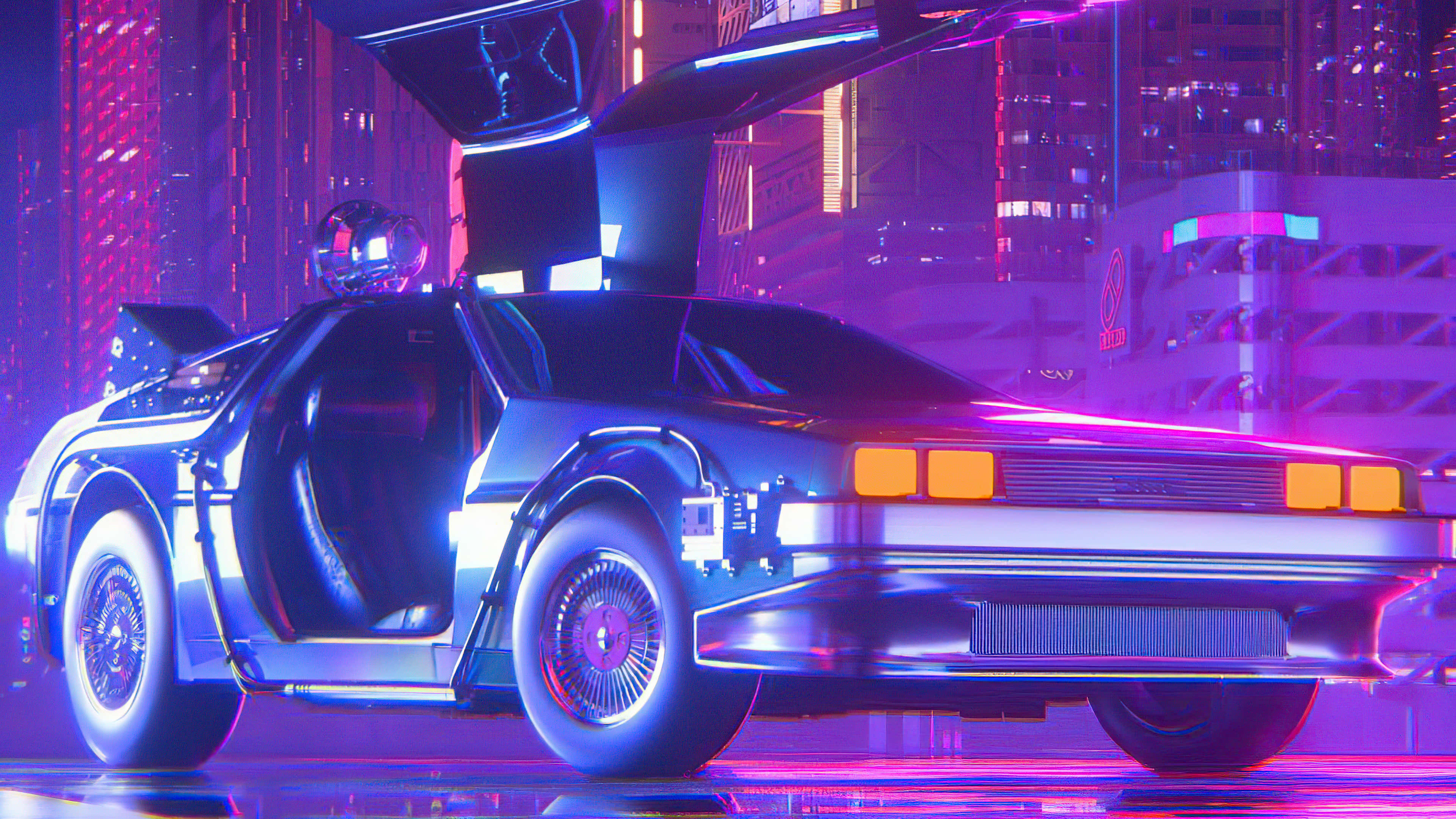 скачать cyberpunk delorean для гта 5 фото 116