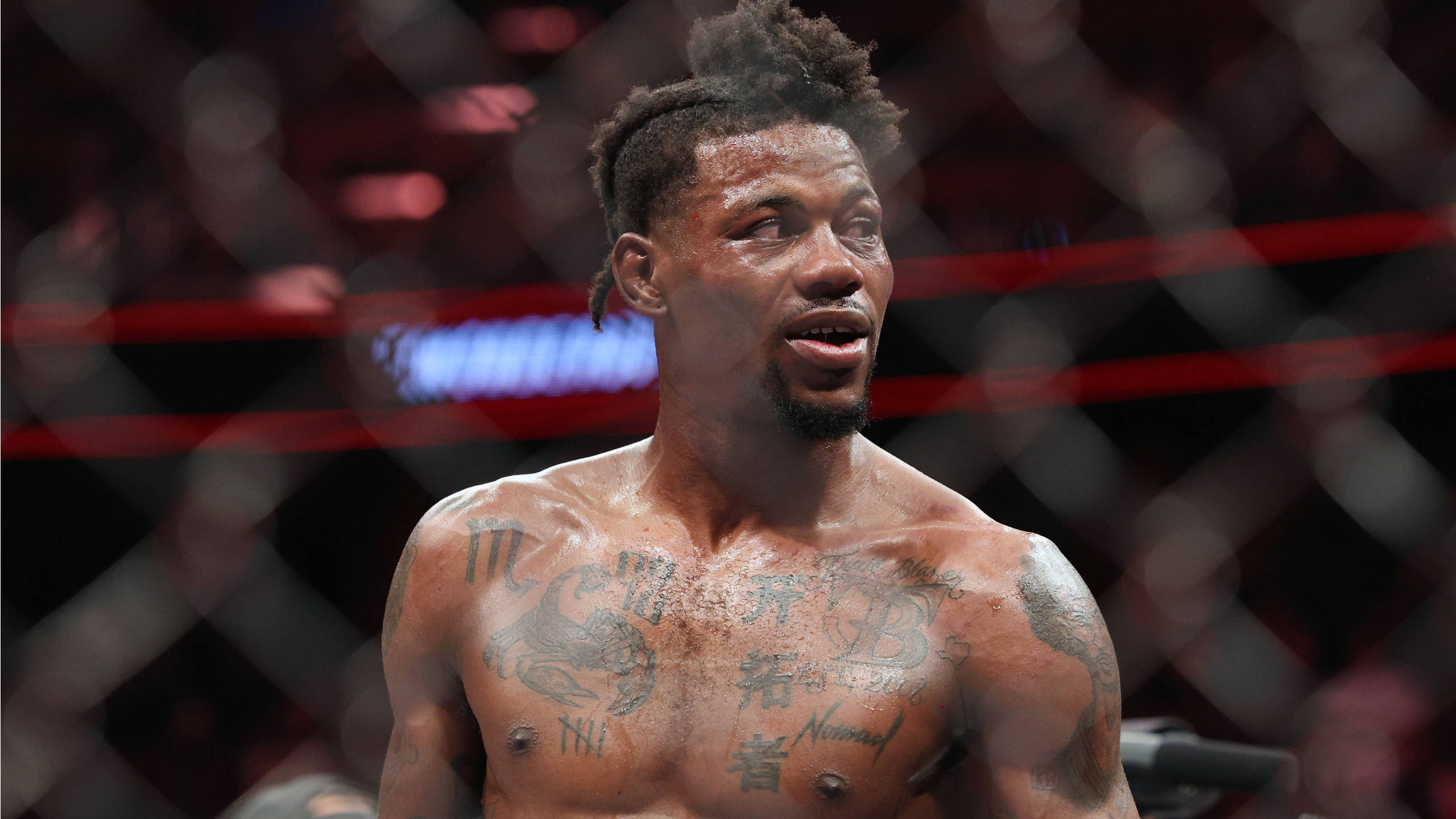 Download Derek Brunson Candid Wallpaper | Wallpapers.com