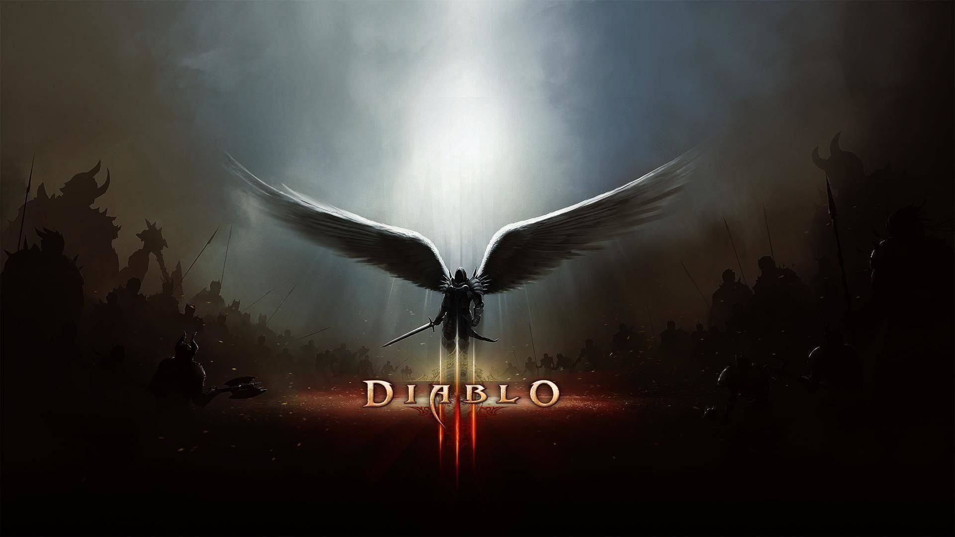 Diablo 3 Angel Tyrael Background