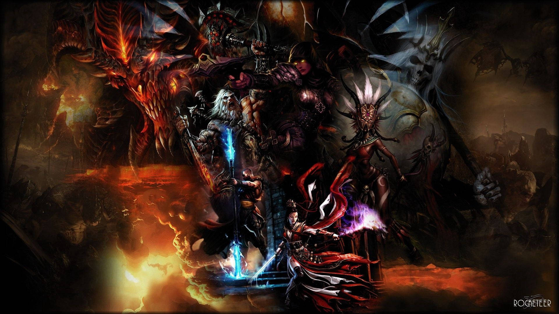 Diablo 3 Classes Background