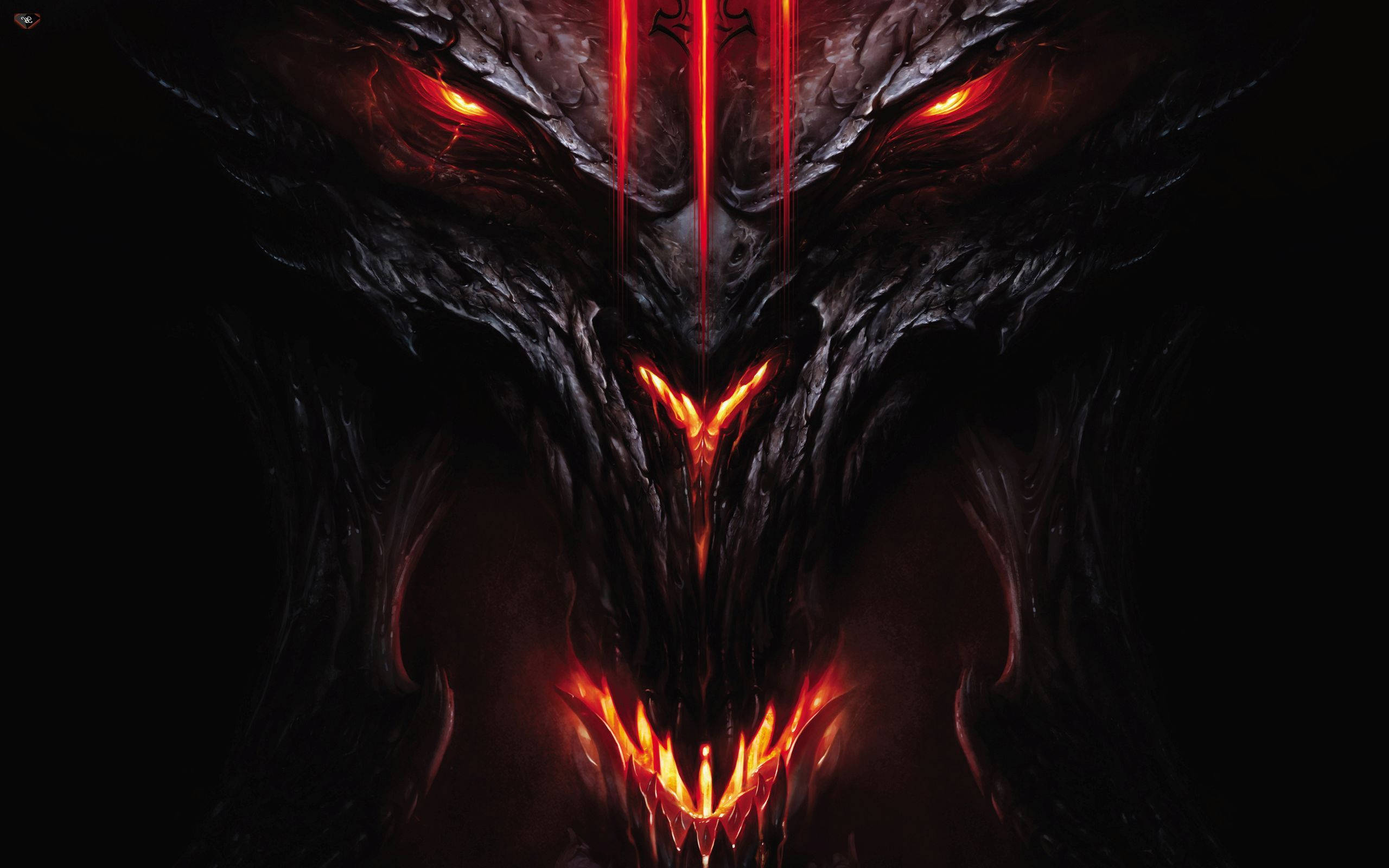 Diablo 3 Red Eyed Monster Background