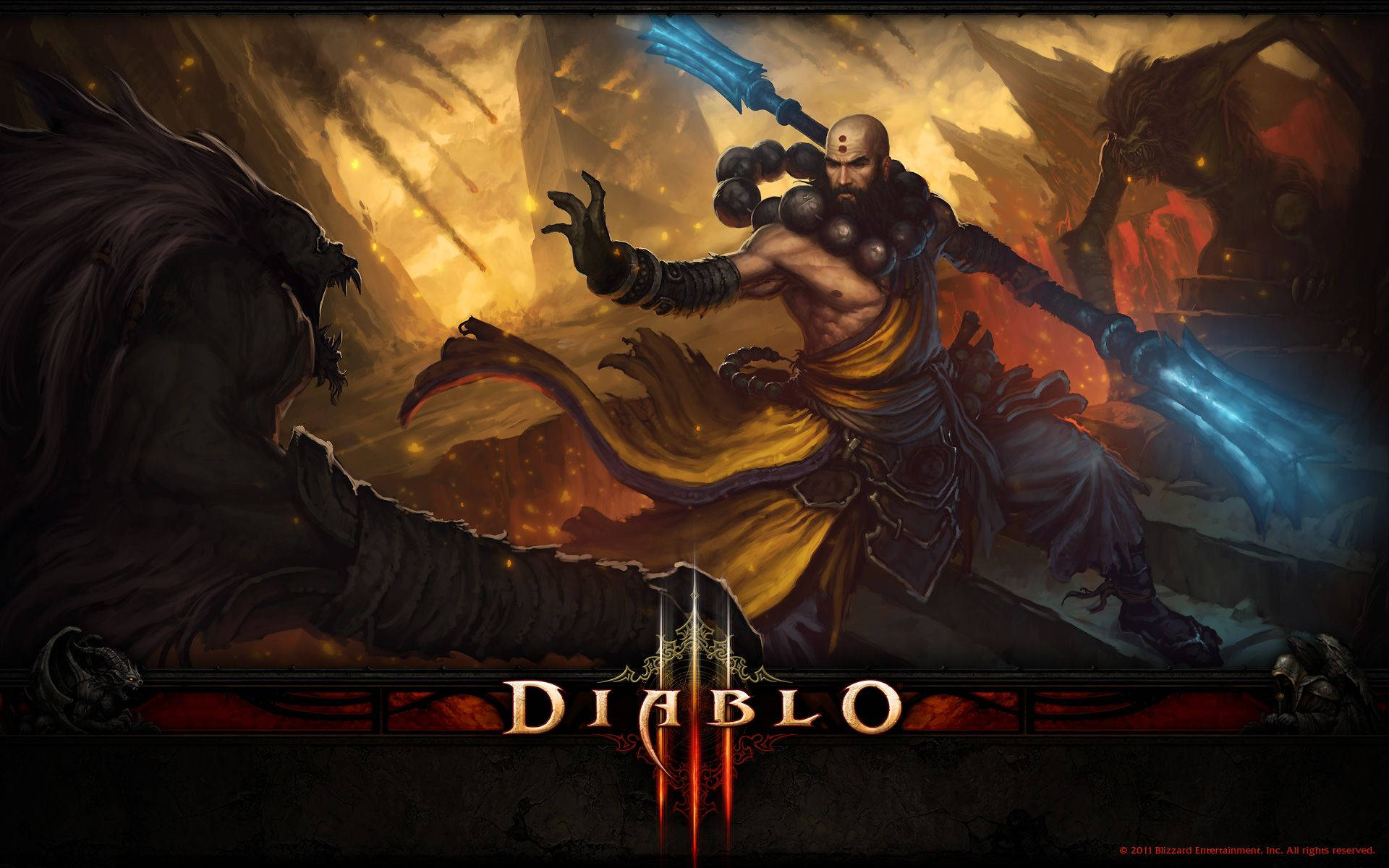 Diablo 3 The Monk Background