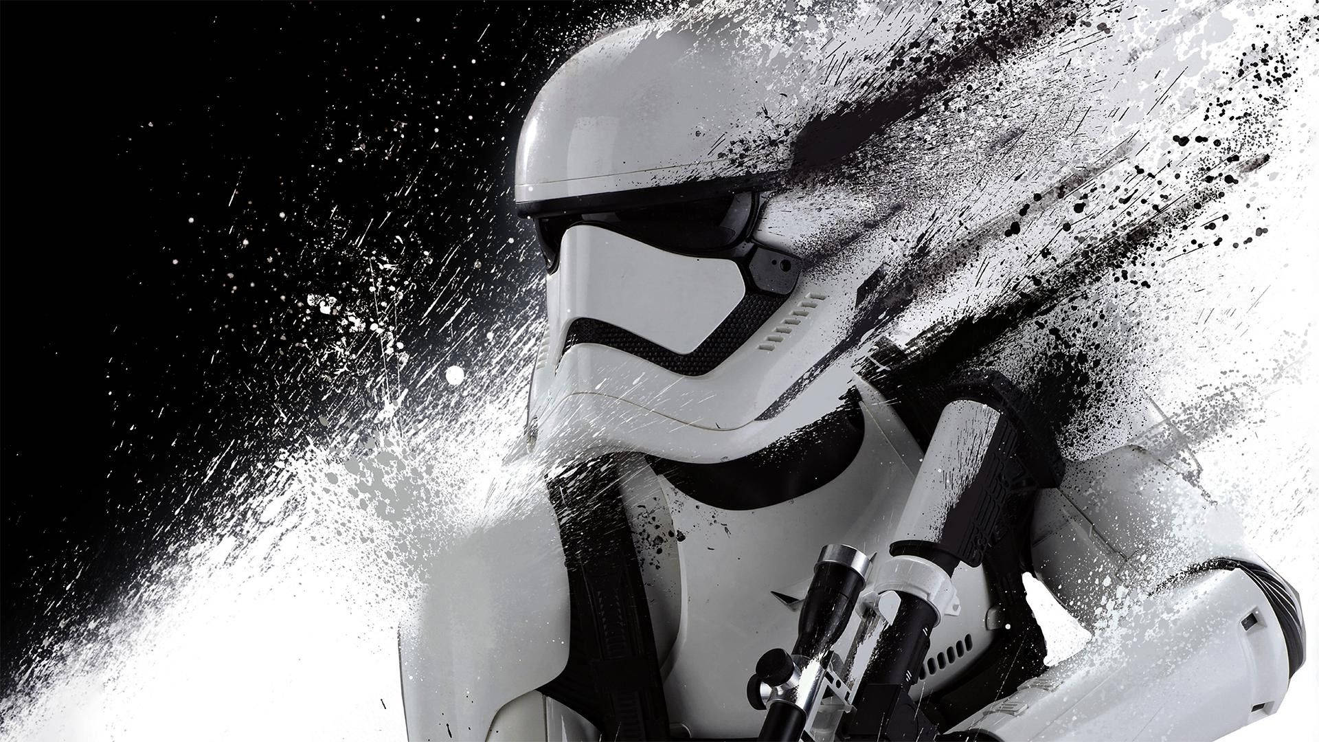 Disintegration Effect Stormtrooper Background