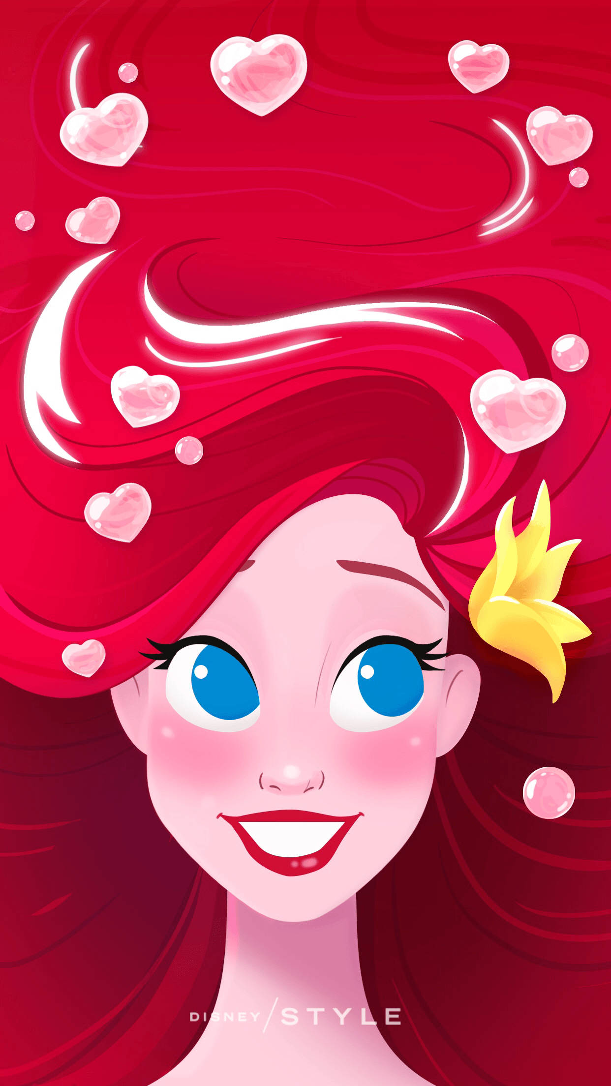 Download Disney Channel Little Mermaid Ariel Wallpaper Wallpapers Com