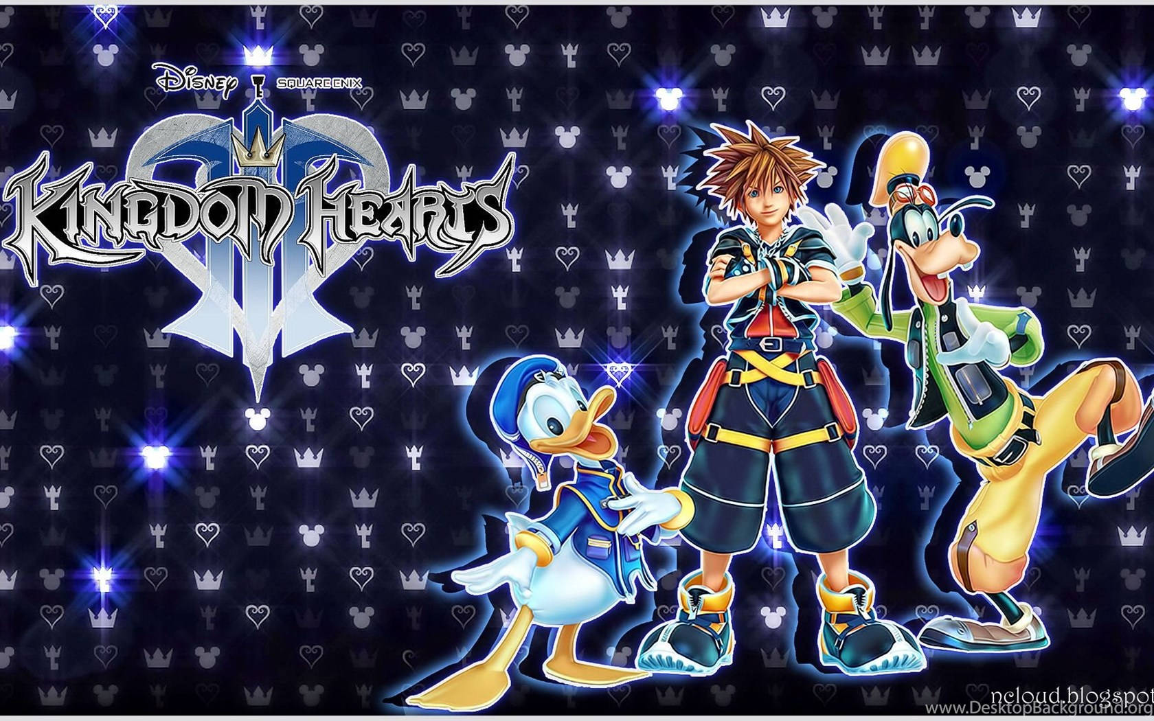 Disney Friends And Kingdom Hearts 3 Sora Background