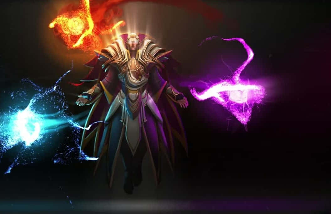 Download Invoker Master Of Magical Forces In Dota 2 Wallpaper