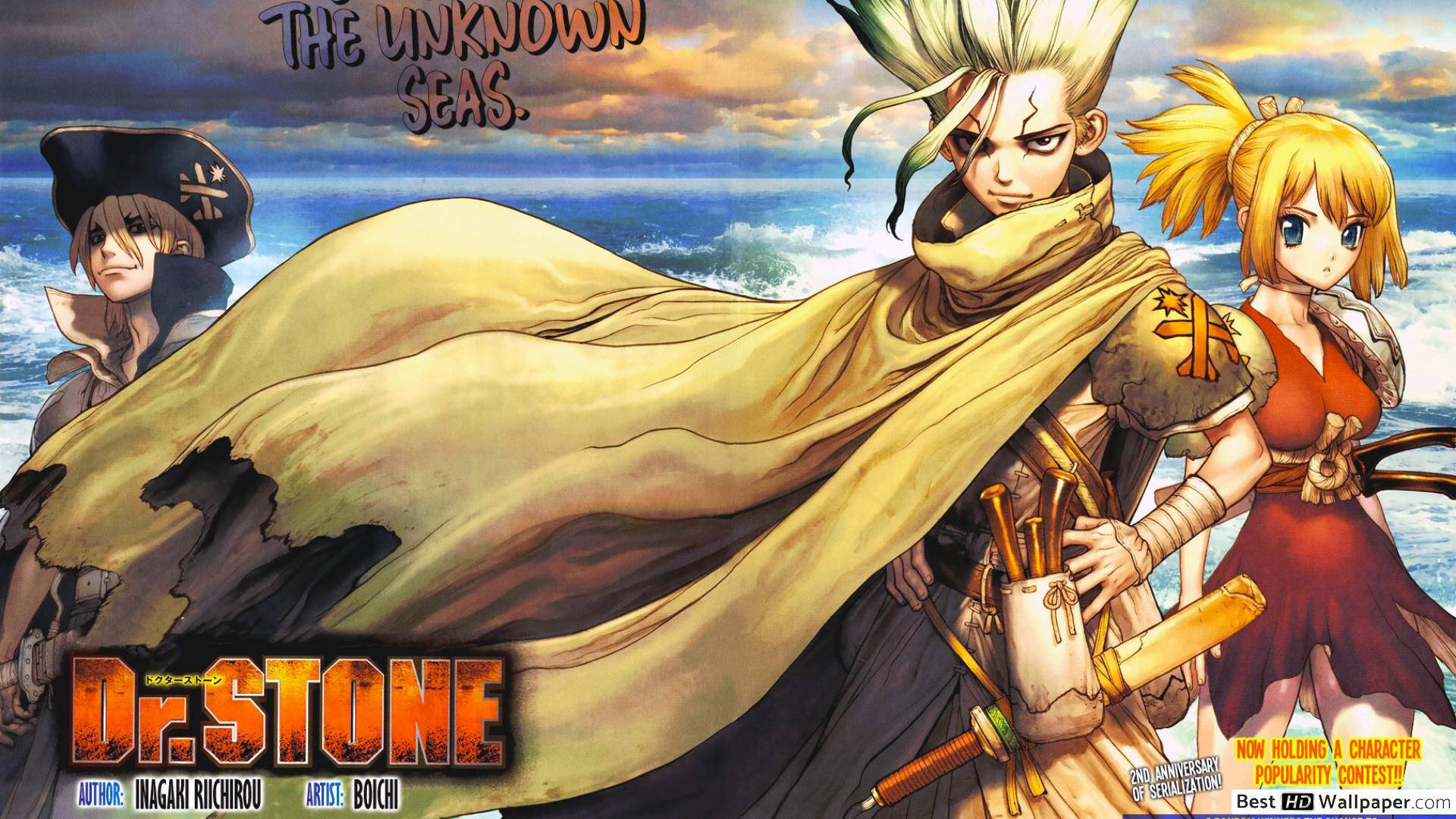 Dr Stone The Unknown Seas Background