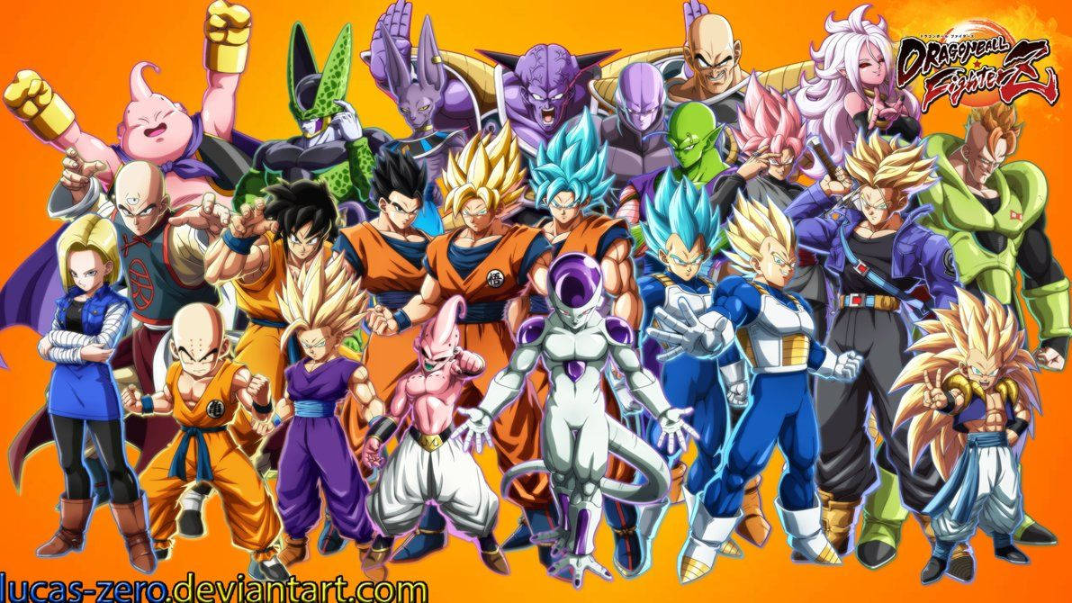 Dragon Ball Z Fighters Background