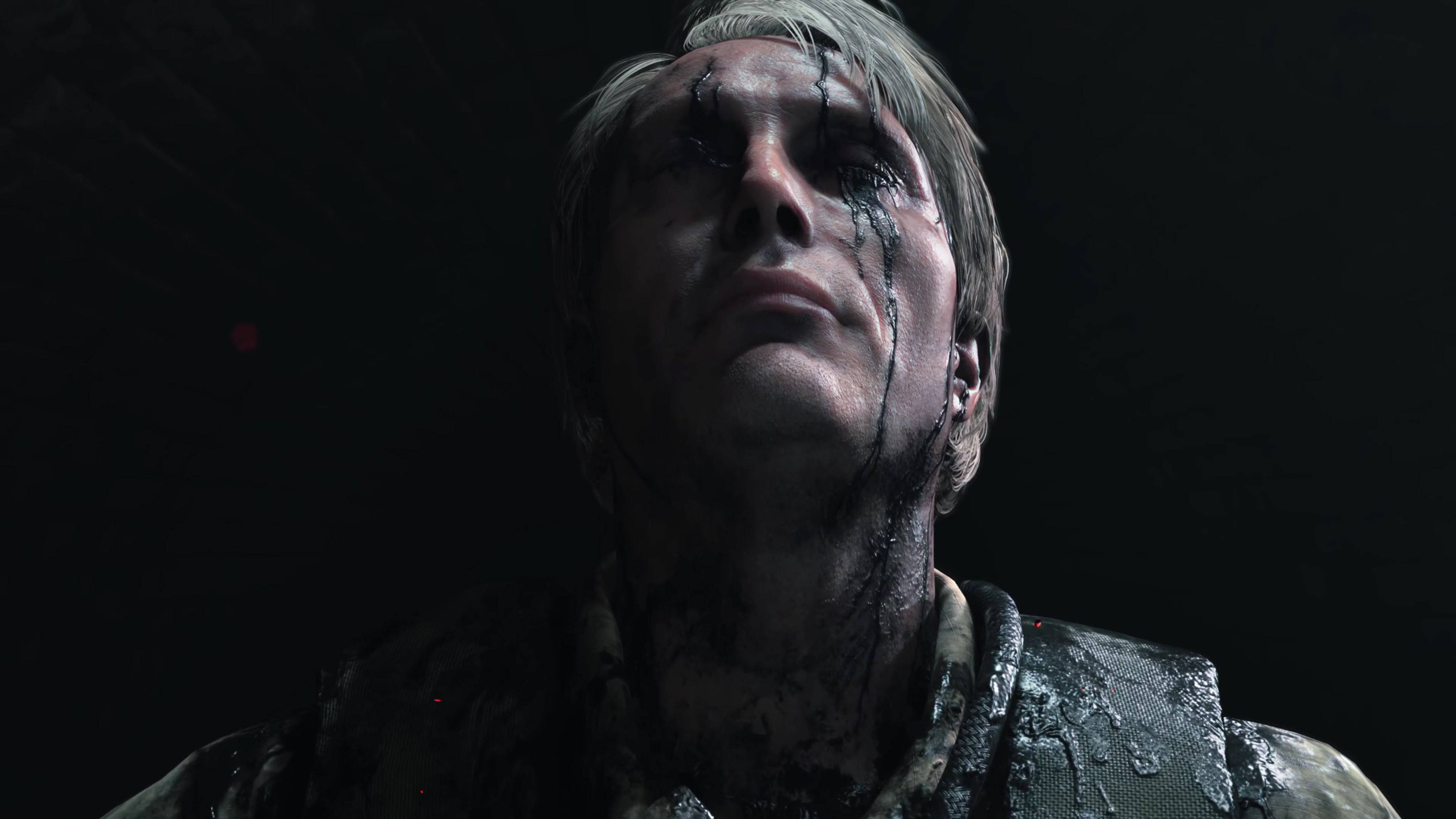 Dramatic Cliff Unger Dying Death Stranding Background