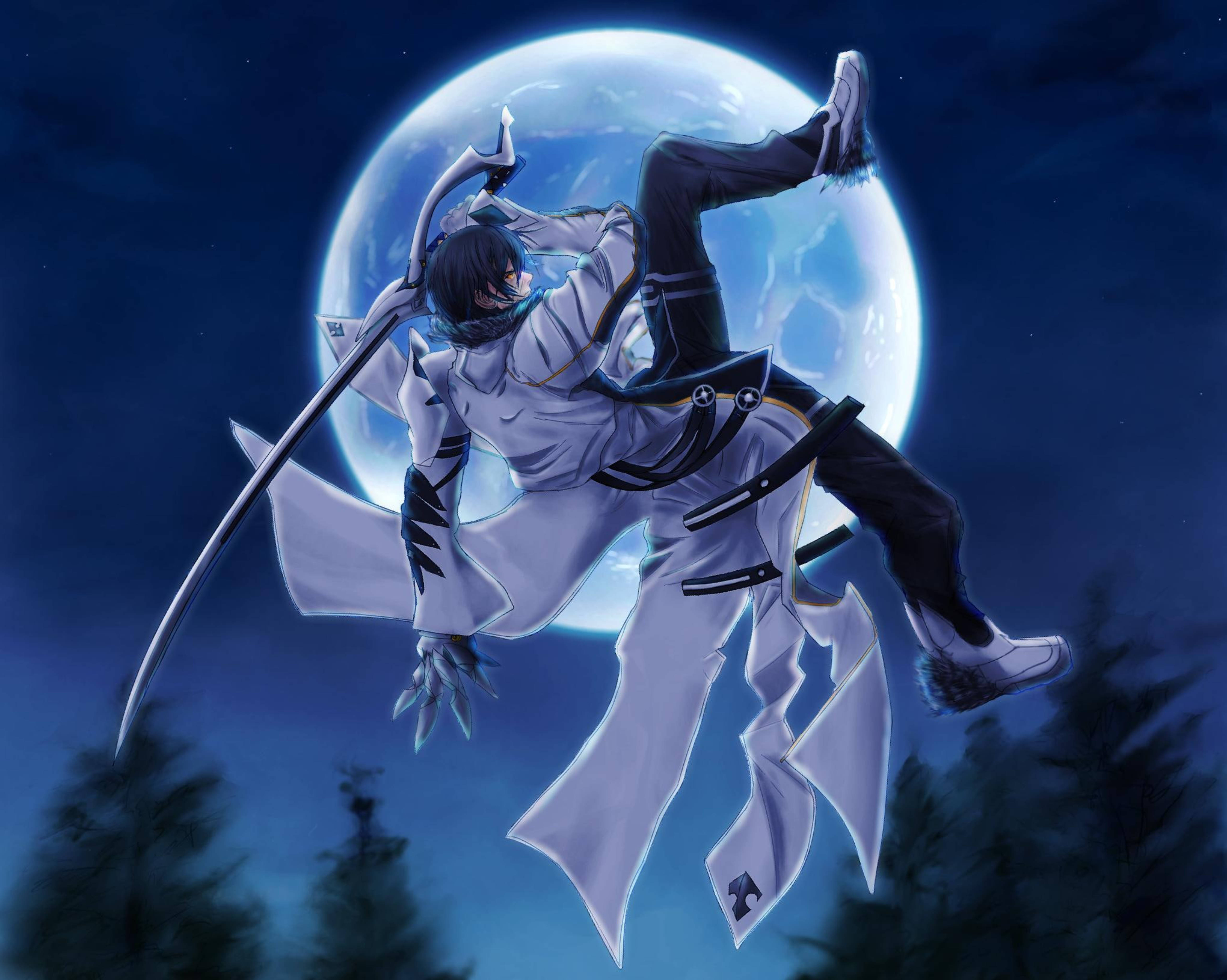 Moon sword. Теневой мечник Рэйвен Кисараги.