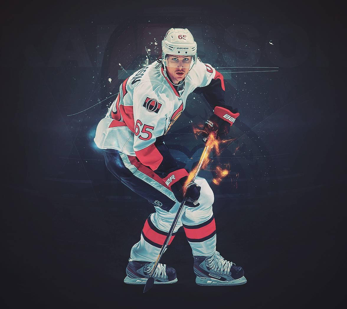 Download Erik Karlsson Fanart Poster Photo Wallpaper | Wallpapers.com