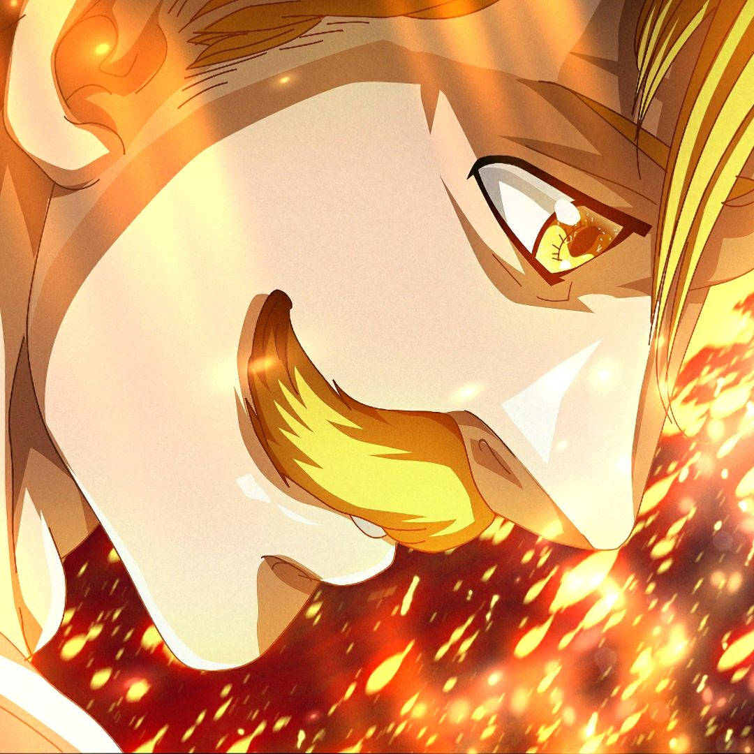 Face Of Escanor Poster Background
