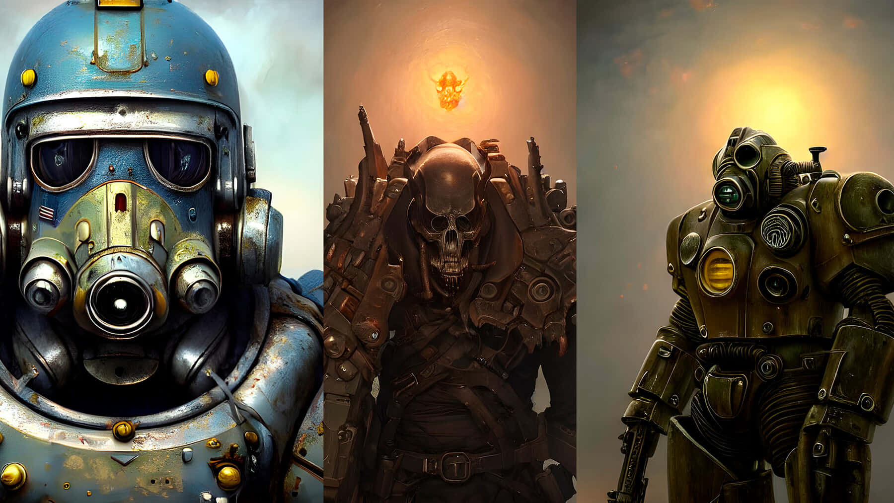 Download A Powerful Fallout 4 Hero In Advanced Power Armor Wallpaper ...