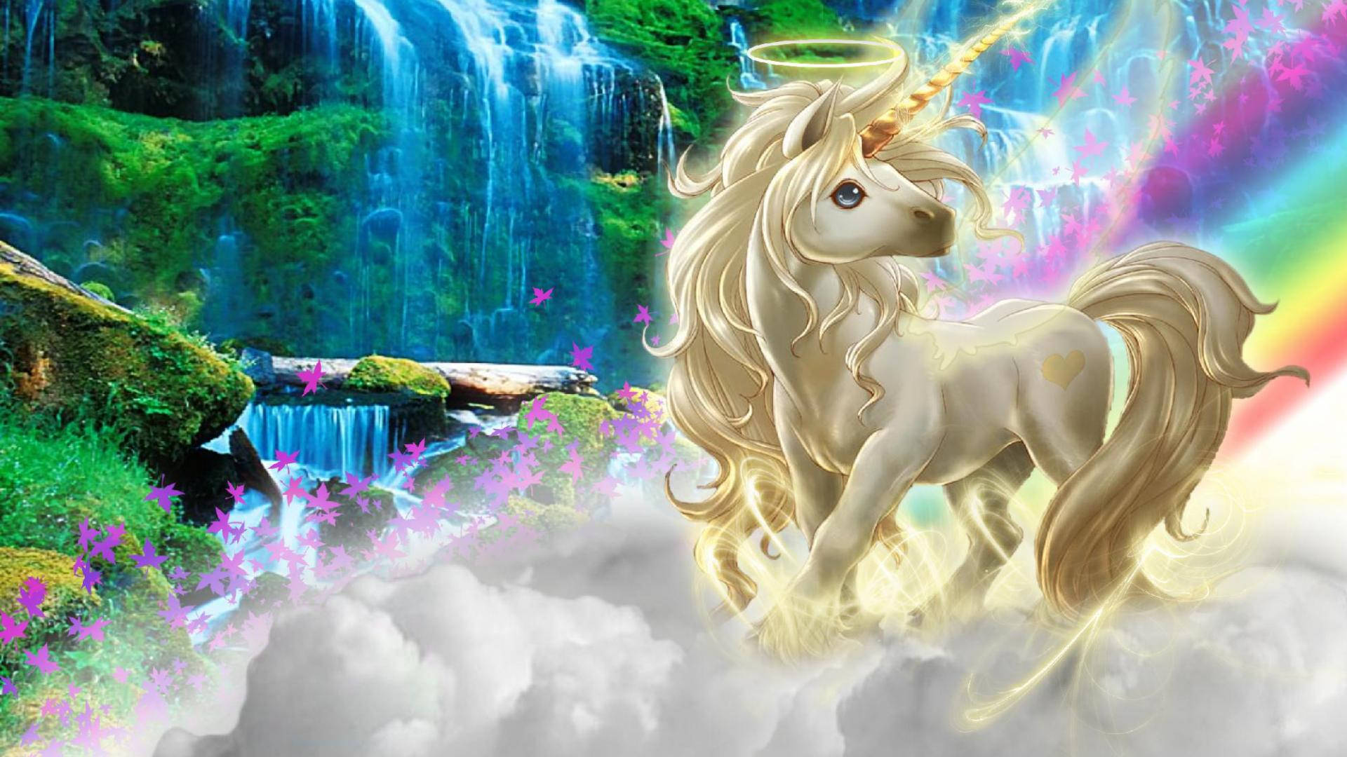 Fantasy Unicorn Background
