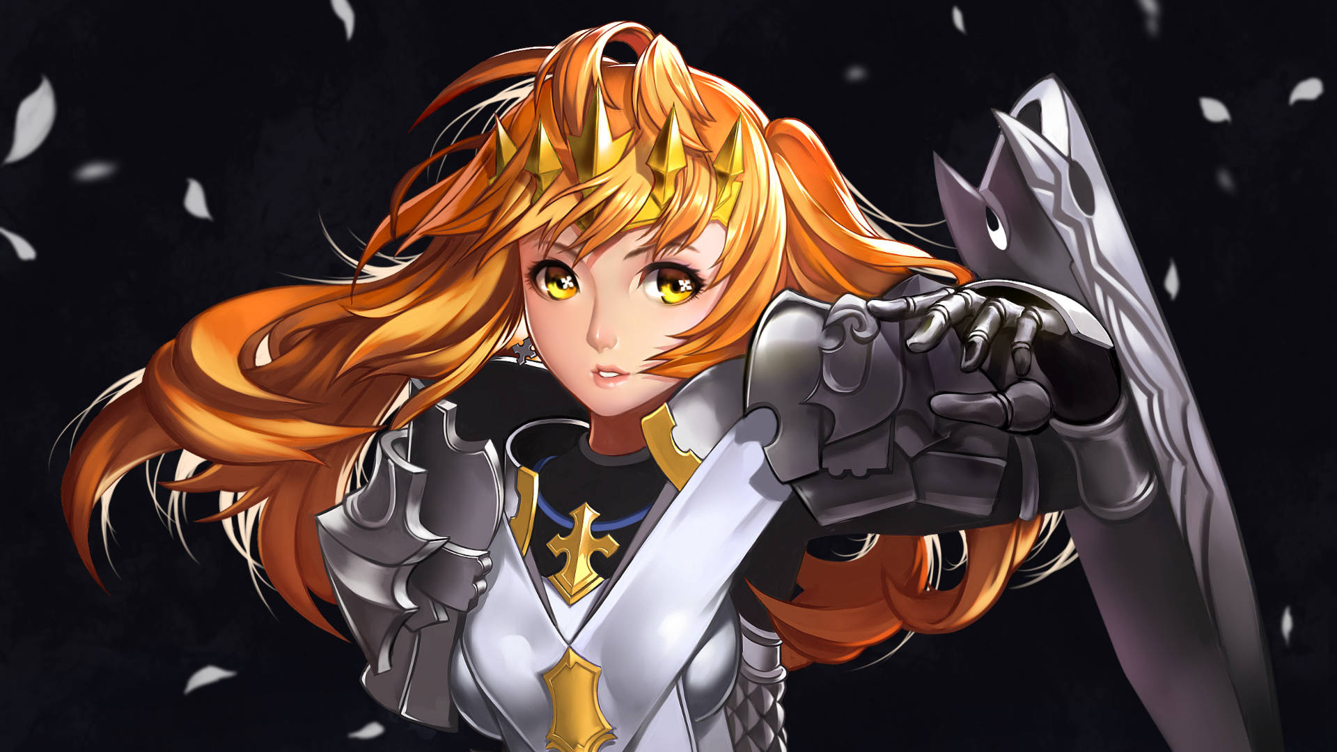 Female Knight Final Fantasy 14 Background