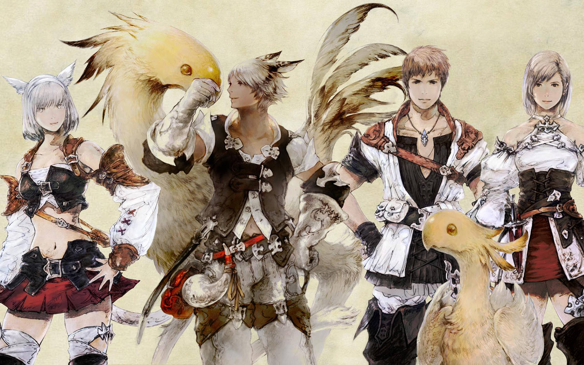 Ffxiv Character Classes Background