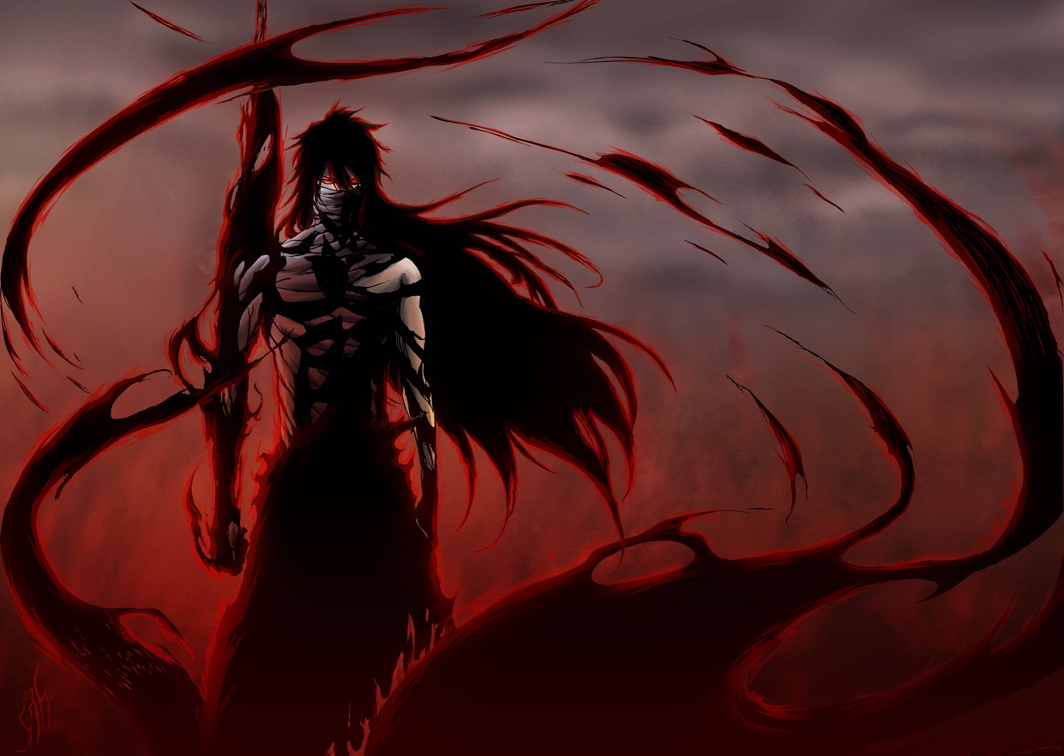 Download FGT Ichigo Red New Bleach Wallpaper | Wallpapers.com