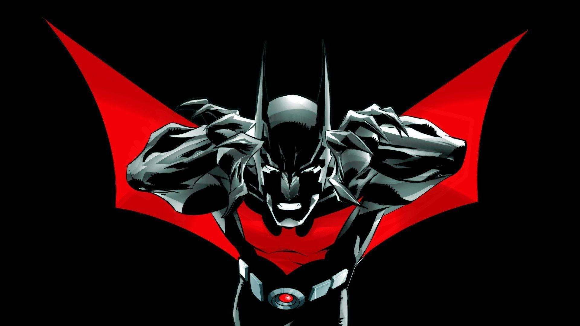 Fierce Batman Beyond Poster Background
