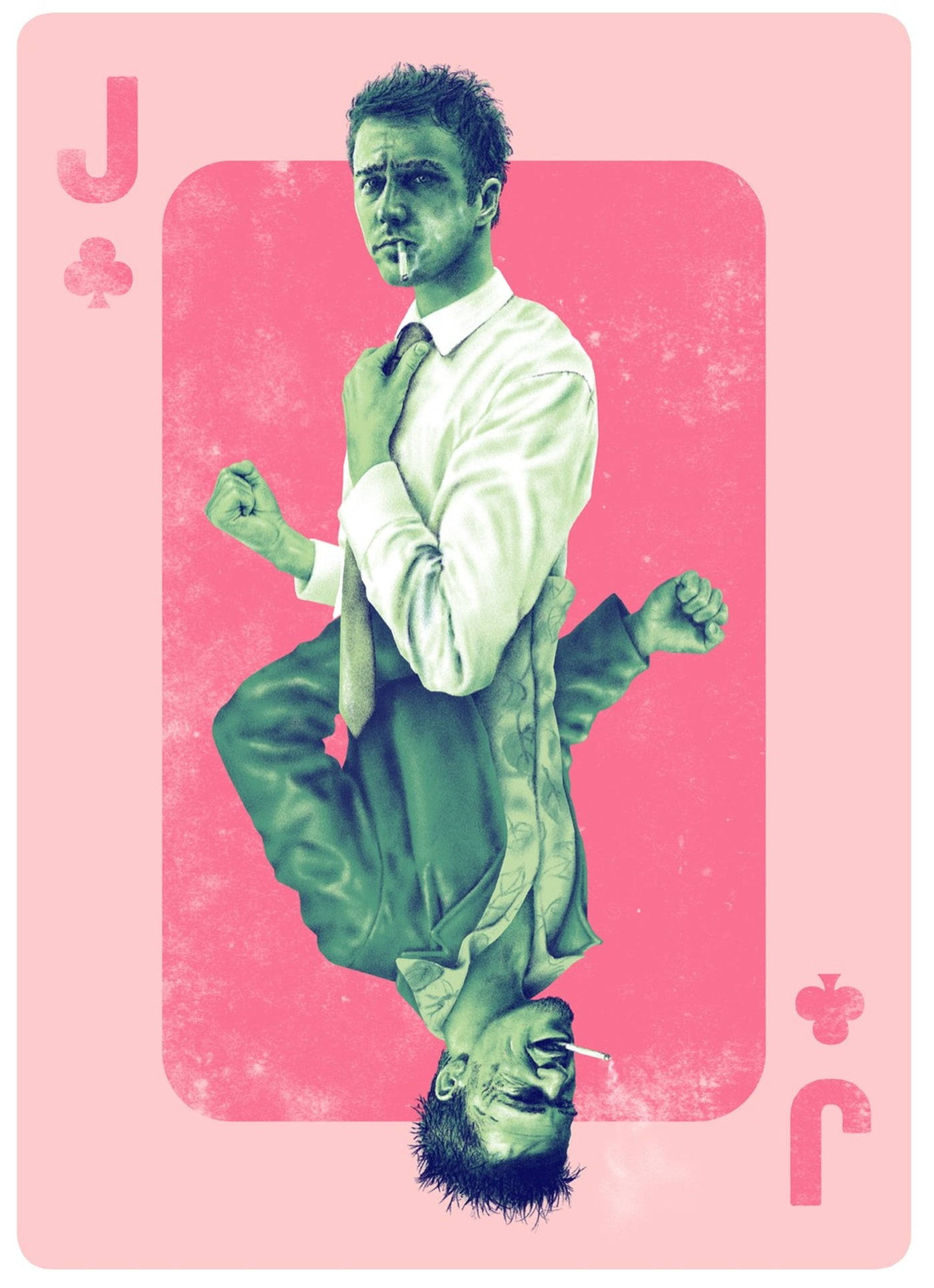 Download Fight Club Jack Of Clubs Wallpaper 