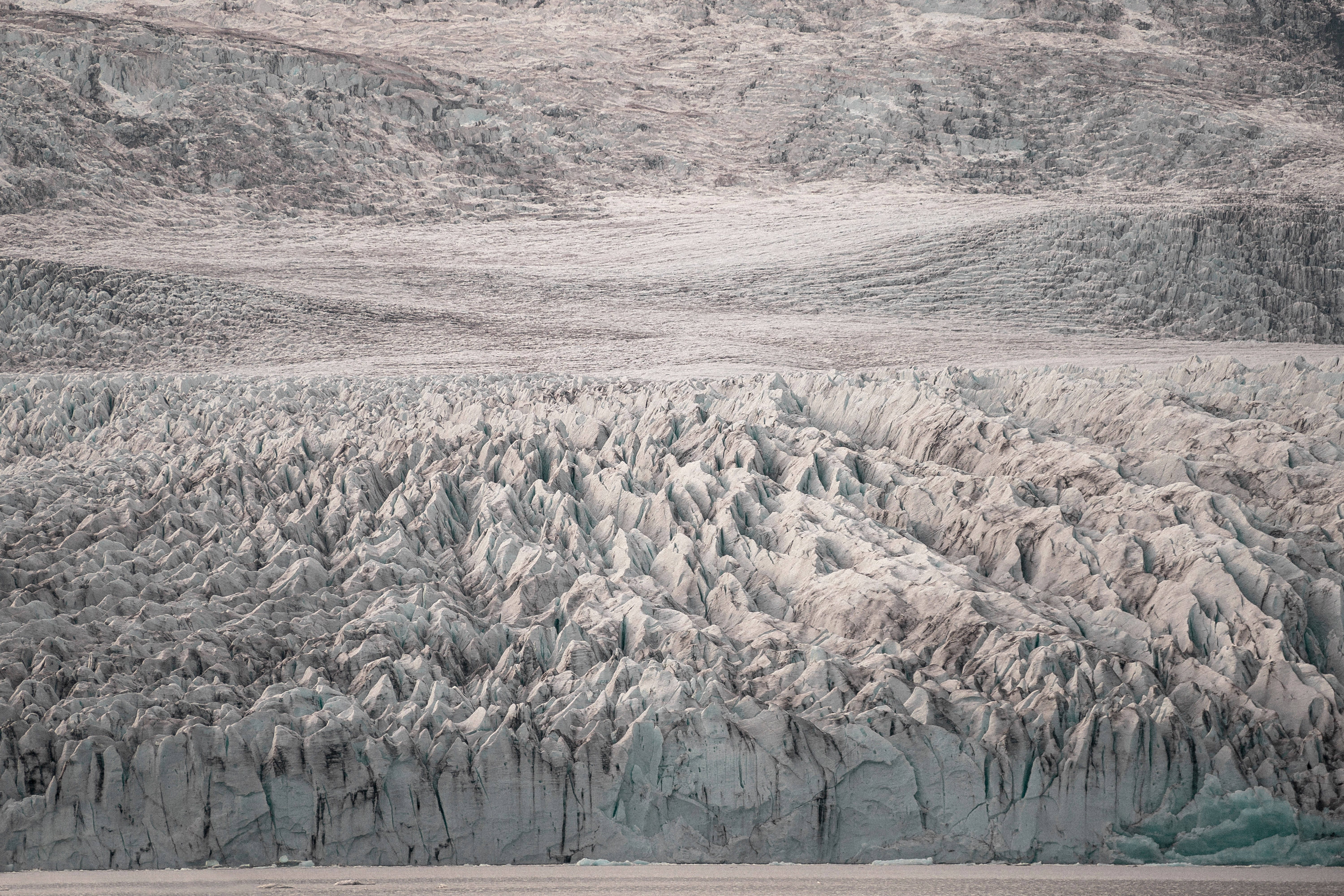 Frozen Ice Glaciers Landscape Background