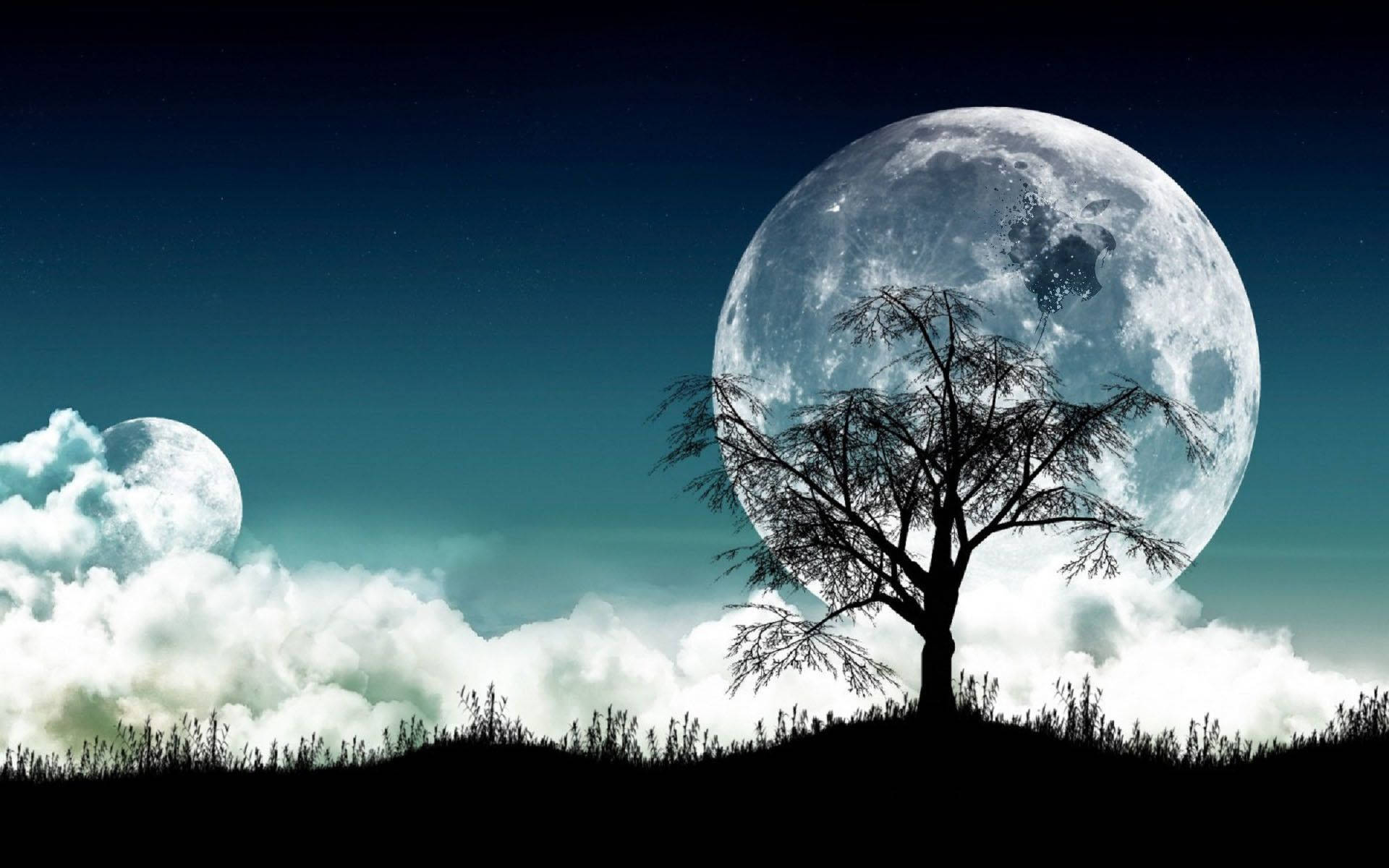 Full Moon For Pc Background