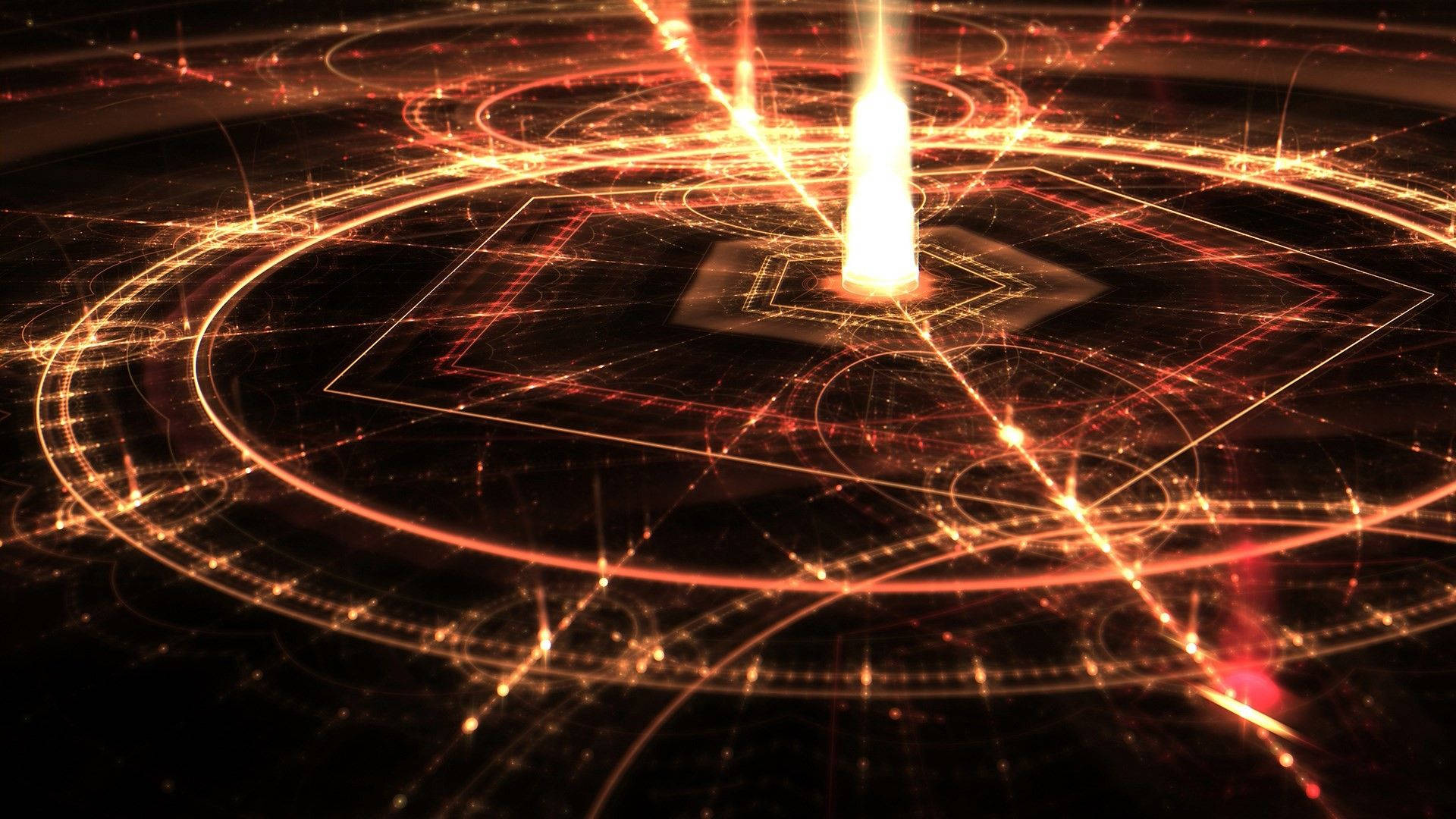 Fullmetal Alchemist City Transmutation Circle Background