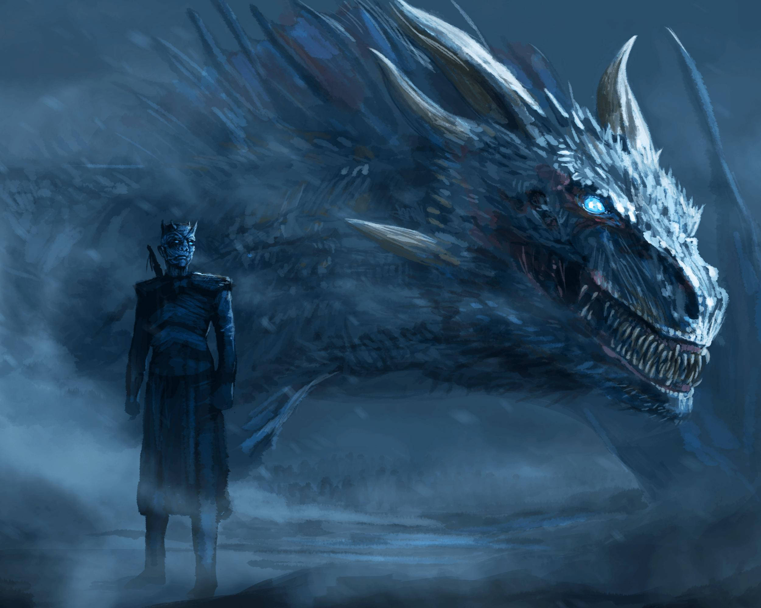 Game Of Thrones Season 8 Dragon King Background