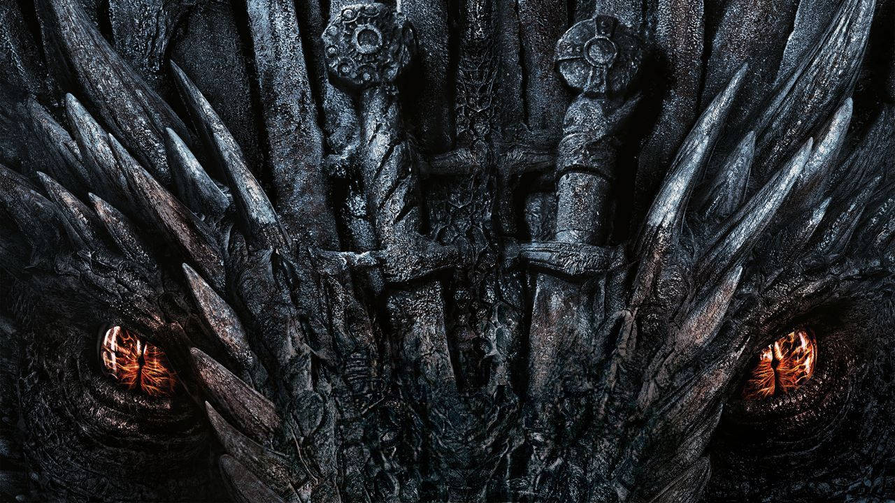 Game Of Thrones Season 8 Dragon Throne Background