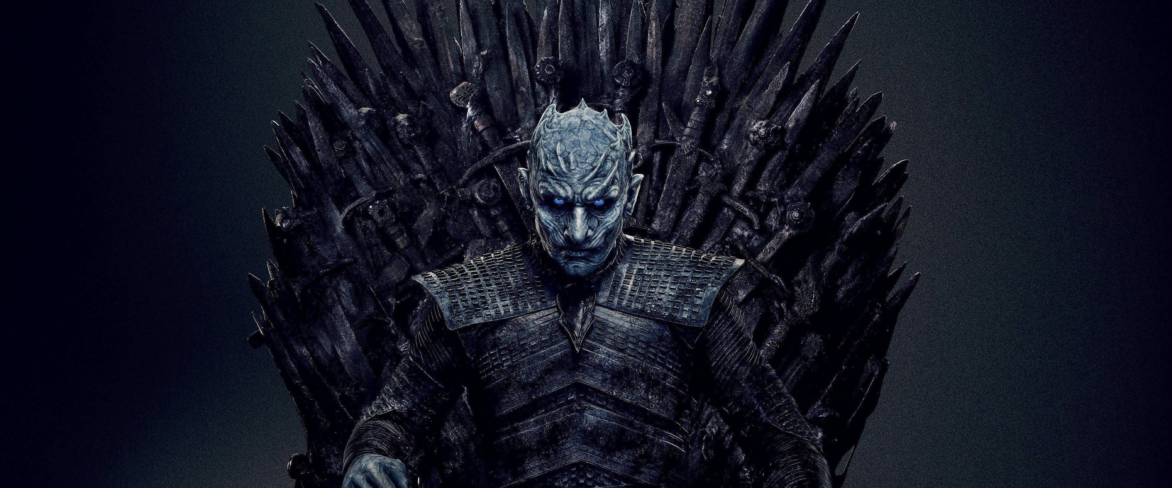 Game Of Thrones Season 8 Night Throne Background