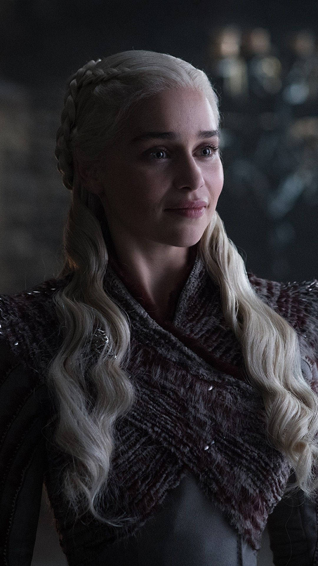Game Of Thrones Season 8 Smiling Daenerys Background