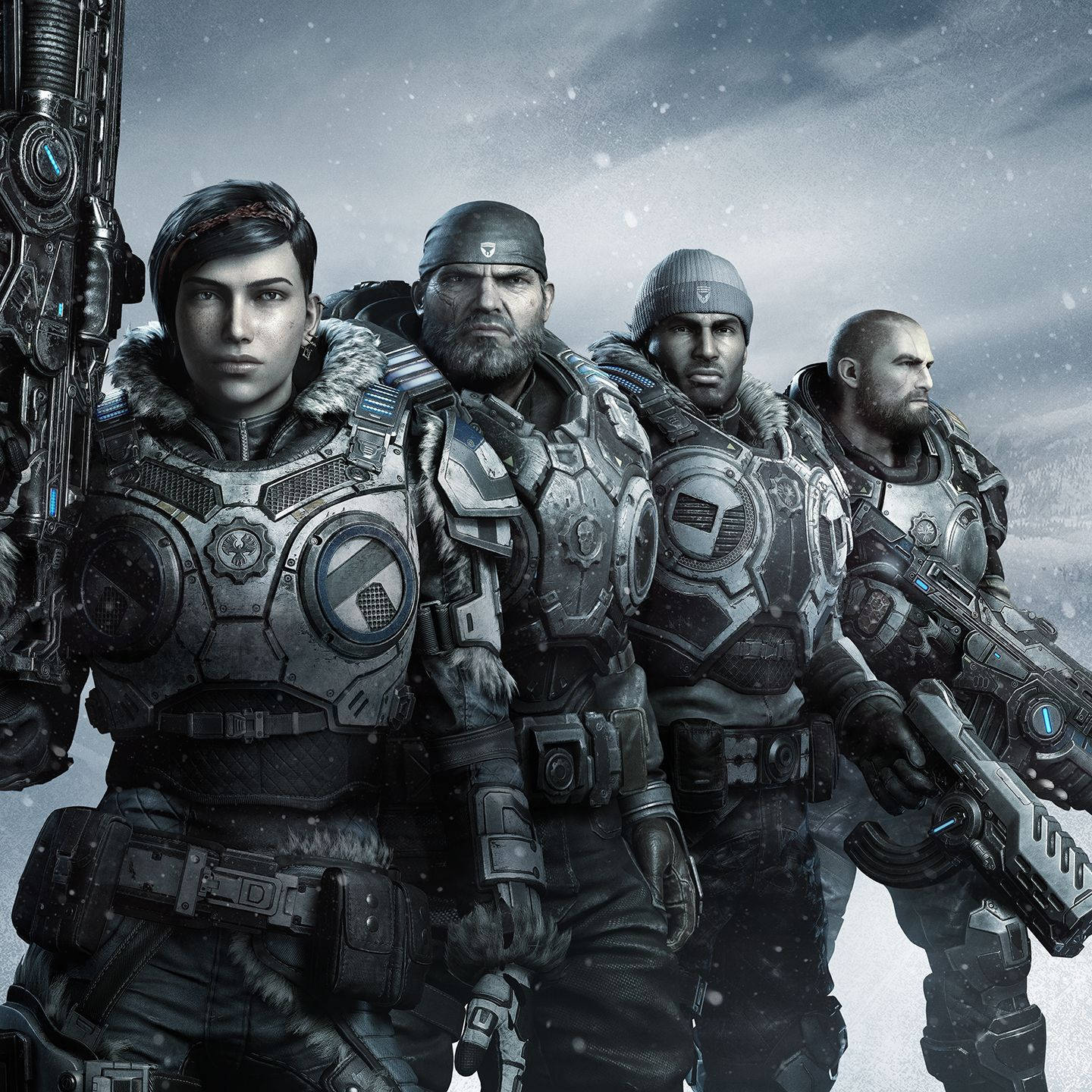 Gears 5 Male Game Characters Background