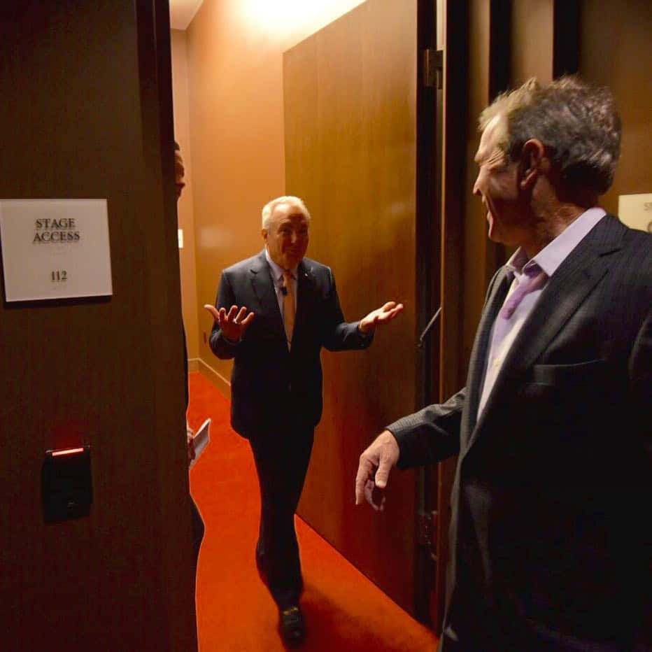 Download George W. Bush With Ben Nelson Wallpaper | Wallpapers.com