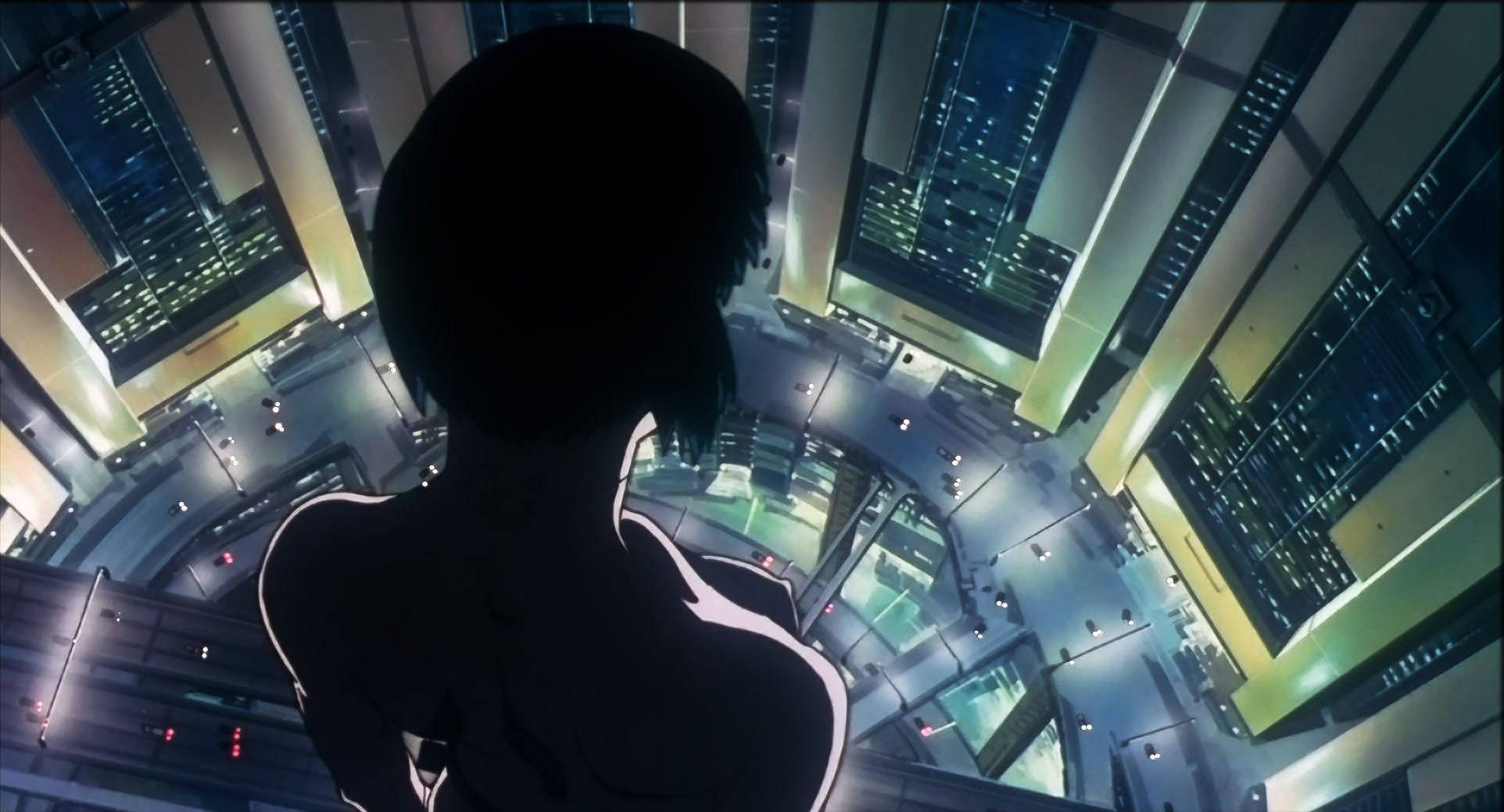 Ghost In The Shell Anime Architecture Background