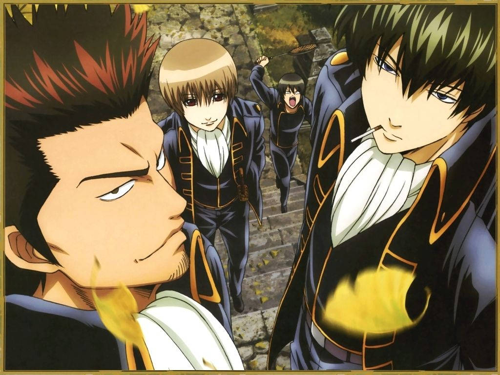 Gintama Shinsengumi Group Background