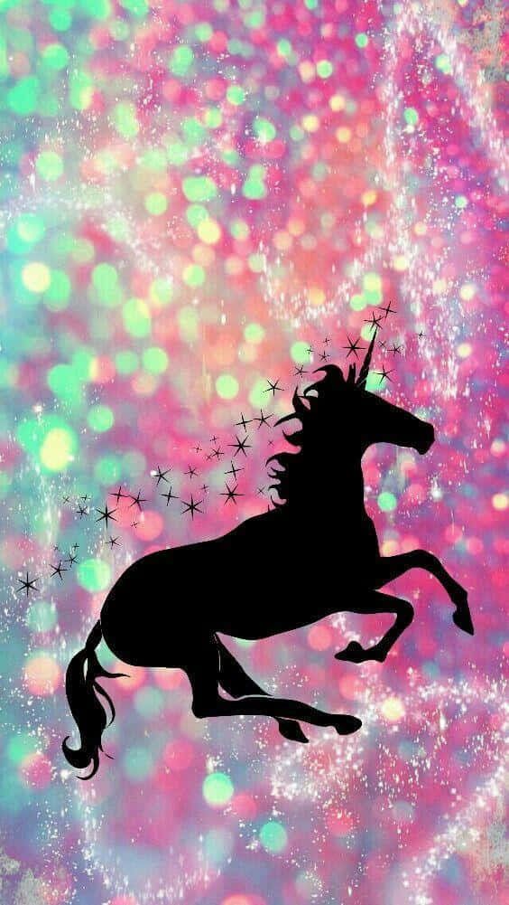 Download Glitter Unicorn Background | Wallpapers.com