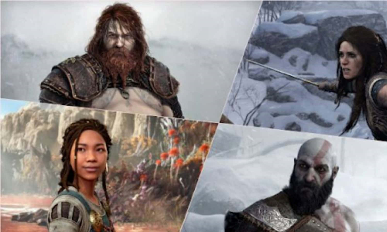 Download God Of War Characters 1500 X 900 Wallpaper Wallpaper ...